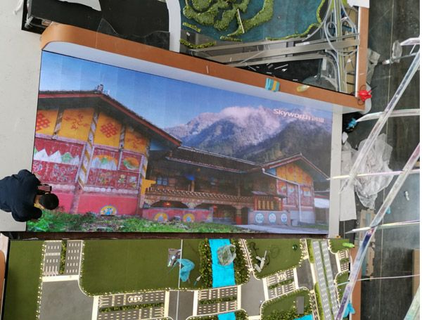 福建樓盤P3.91地磚屏
