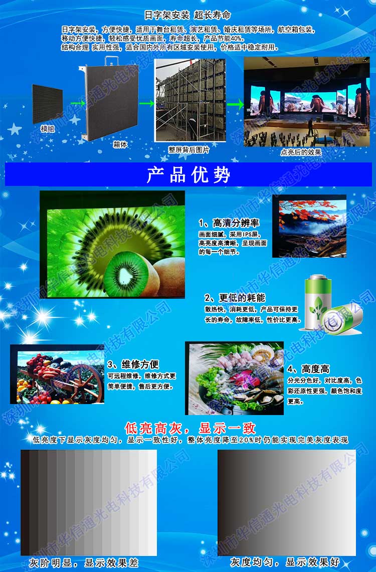 P2.84室內(nèi)高清LED租賃屏高刷高灰